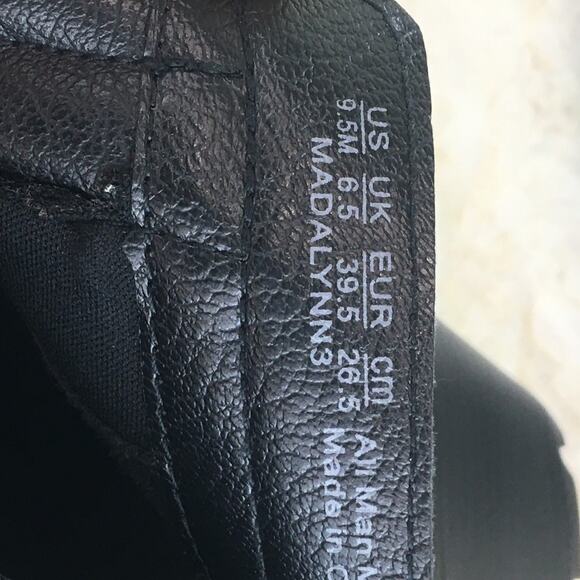 Naturalizer Black MADALINN3 Faux-Leather Booties Women's Size 9.5 - Picture 14 of 16